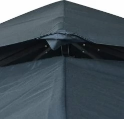 Outsunny Vervangend Dak Voor Metalen Tuinpaviljoen Paviljoen Partytent Tuintent 3x3 84C-041 -Philips Hue Winkel 1200x1145 6