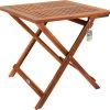 Casaria Bijzettafel Acacia Hout- Inklapbaar - 70x70x73 Cm Bruin -Philips Hue Winkel 1200x1147 2