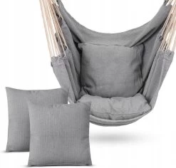 RENALUX Hangstoel Buiten En Binnen - Hangstoel Voor Binnen - Hangstoel Zonder Standaard - Hangstoel Cocoon - Gratis 2 Zachte Kussens - 150 KG - Grijs 17 RENALUX Hangstoel Buiten En Binnen - Hangstoel Voor Binnen - Hangstoel Zonder Standaard - Hangstoel Cocoon - Gratis 2 Zachte Kussens - 150 KG - Grijs -Philips Hue Winkel 1200x1148 3