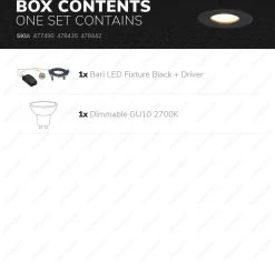 HOFTRONIC™ LED Inbouwspots 3 Spots - Zwart - Rond - IP65 - GU10 - Dimbaar - Spot Bari - 5 Watt 2700K Warm Wit -Philips Hue Winkel 1200x1149 2