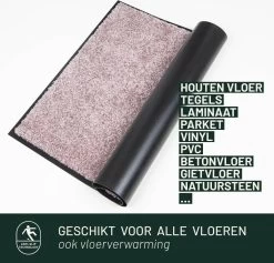 Deurmat Studio M - OPTICLEAN - Droogloopmat Binnen - 60X80 Cm - Roze - Verschillende Afmetingen En Kleuren -Philips Hue Winkel 1200x1153 14