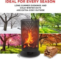 BBQ Collection Vuurkorf Op Voet - 72,5 Hoog - Ø 44,5 Cm - Inclusief Pook - Staal - Zwart 16 BBQ Collection Vuurkorf Op Voet - 72,5 Hoog - Ø 44,5 Cm - Inclusief Pook - Staal - Zwart -Philips Hue Winkel 1200x1153 7