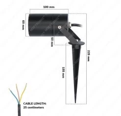 3x HOFTRONIC Spikey - Tuinspot Voor Buiten - LED - Zwart - 2700K Warm Wit - Waterdicht - 5 Watt - 400 Lumen - 230V - Verwisselbare GU10 Lamp - Prikspot Met Grondspies - Richtbaar - Aluminium - Voor Het Uitlichten Van Planten/struiken En Bomen 23 3x HOFTRONIC Spikey - Tuinspot Voor Buiten - LED - Zwart - 2700K Warm Wit - Waterdicht - 5 Watt - 400 Lumen - 230V - Verwisselbare GU10 Lamp - Prikspot Met Grondspies - Richtbaar - Aluminium - Voor Het Uitlichten Van Planten/struiken En Bomen -Philips Hue Winkel 1200x1155 9