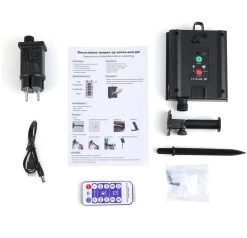 SHINE - Lichtsnoer - Lichtslinger Op Zonne-energie - Solar Led Prikkabel - Feestverlichting - Lampjes Slinger - Tuinverlichting - Vintage Basic Sfeerverlichting - 10 Meter En 12 Led Plug-In Lampen -Philips Hue Winkel 1200x1156 10