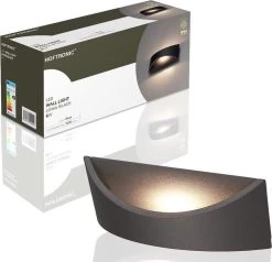HOFTRONIC Lowa - LED Wandlamp Rechthoek - Up And Down Light (2 Lichts) - 6 Watt 3000K Warm Wit Licht - Modern Design - IP54 Waterdicht - Geschikt Als Binnen En Buiten Wandlamp - 3 Jaar Garantie -Philips Hue Winkel 1200x1156 8