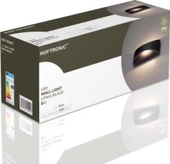 HOFTRONIC Lowa - LED Wandlamp Rechthoek - Up And Down Light (2 Lichts) - 6 Watt 3000K Warm Wit Licht - Modern Design - IP54 Waterdicht - Geschikt Als Binnen En Buiten Wandlamp - 3 Jaar Garantie -Philips Hue Winkel 1200x1156 9