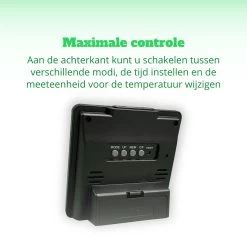 TFA Dostmann TFA - Digitale Thermo Hygrometer - Vierkant -Philips Hue Winkel 1200x1157 11