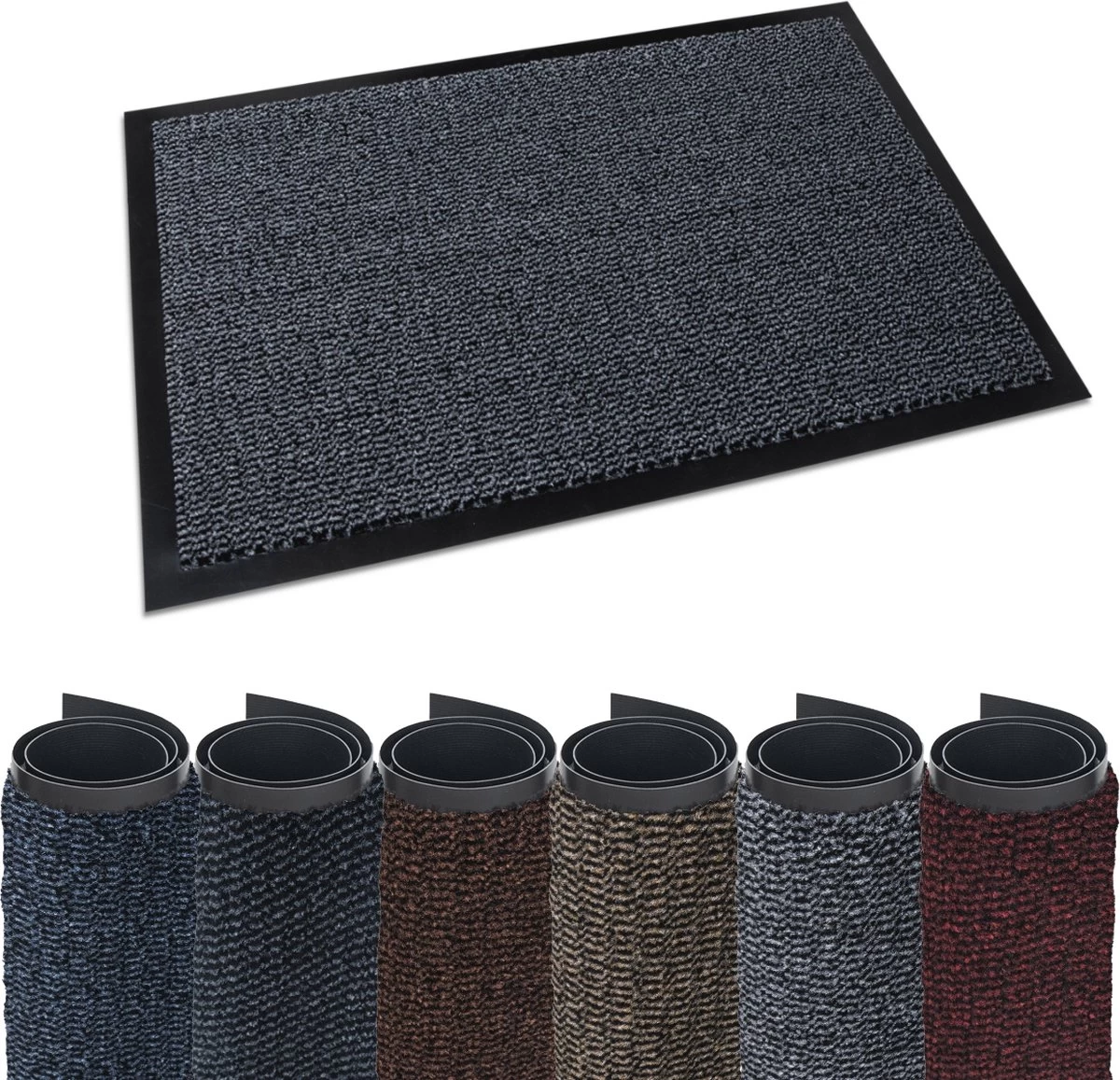 Deurmat Binnen Studio M - CLASSIC - Droogloopmat Binnen 60x80 Cm - GRIJS - Schoonloopmat - Antislip Deurmat - Inloopmat - Deurmat Voor Binnen Of Buiten - Verschillende Afmetingen En Kleuren 11 Deurmat Binnen Studio M - CLASSIC - Droogloopmat Binnen 60x80 Cm - GRIJS - Schoonloopmat - Antislip Deurmat - Inloopmat - Deurmat Voor Binnen Of Buiten - Verschillende Afmetingen En Kleuren - Afbeelding 9