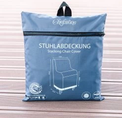 Chefarone Beschermhoes Tuinstoelen - Tuinstoelen Hoes - Tuinmeubelen - Weerbestendig - UV-bescherming - Grijs -Philips Hue Winkel 1200x1162 1