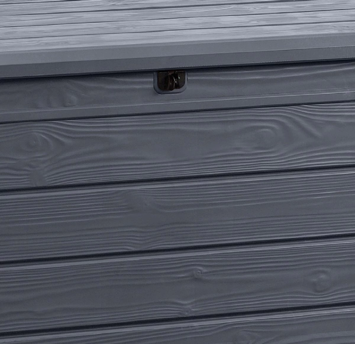 Keter Brightwood Opbergbox - 455L - 145x69,7x60,3 Cm - Grafiet 9 Keter Brightwood Opbergbox - 455L - 145x69,7x60,3 Cm - Grafiet - Afbeelding 7