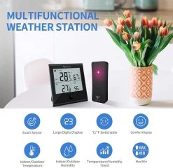 Thermometer Buiten - ZINAPS Digitale Thermometer Binnen Buiten Thermometer Hygrometer Met Outdoor Sensor Kamer Thermometer Wireless Met Groot LCD Display ℃ / ℉ Schakelaar Voor Kantoor, Thuis, Greenhouse, Room 10 Thermometer Buiten - ZINAPS Digitale Thermometer Binnen Buiten Thermometer Hygrometer Met Outdoor Sensor Kamer Thermometer Wireless Met Groot LCD Display ℃ / ℉ Schakelaar Voor Kantoor, Thuis, Greenhouse, Room -Philips Hue Winkel 1200x1164 4