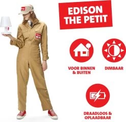 Fatboy Edison The Petit - Tafellamp Oplaadbaar - Nachtkastje Lamp - Kampeerlamp - Dimbaar En Draadloos -Philips Hue Winkel 1200x1164 6