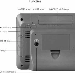 Weerstation Binnen En Buiten - Hygrometer- Draadloos Weerstation Met Buitensensor Tot 60 Meter Bereik - Waterdicht - SEVEND® -Philips Hue Winkel 1200x1169 7