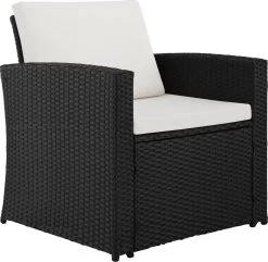 Tectake - Wicker Zitgroep Tuinset Lucca - Zwart - 404131 17 Tectake - Wicker Zitgroep Tuinset Lucca - Zwart - 404131 -Philips Hue Winkel 1200x1170 4