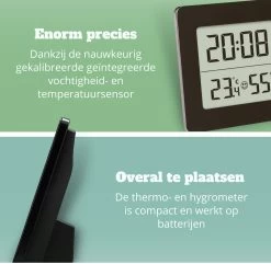 TFA Dostmann TFA - Digitale Thermo Hygrometer - Vierkant -Philips Hue Winkel 1200x1171 19
