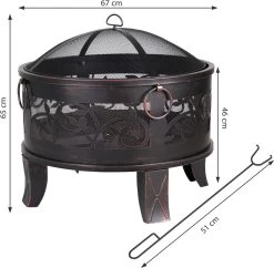 Gardebruk Vuurkorf Rond Ø 67cm – Incl. Vonkbeveiliging & Vuurhaak 19 Gardebruk Vuurkorf Rond Ø 67cm – Incl. Vonkbeveiliging & Vuurhaak -Philips Hue Winkel 1200x1174 14