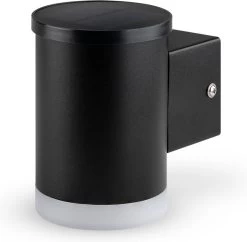 Accra Solar Wandlamp Buiten, 50 Lumen Solar Buitenlamp, IP44 Waterbestendig, 3000K Warm Wit Licht, Solar Tuinverlichting, Brendz