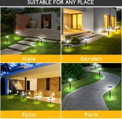 Aigostar 10IBM - Solar Tuinfakkels - 6 Stuks - 40.4cm - IP44 - Tuinverlichting Op Zonne-energie - Tuinlantaarns - Padverlichting- 6500K 12 Aigostar 10IBM - Solar Tuinfakkels - 6 Stuks - 40.4cm - IP44 - Tuinverlichting Op Zonne-energie - Tuinlantaarns - Padverlichting- 6500K -Philips Hue Winkel 1200x1178 10