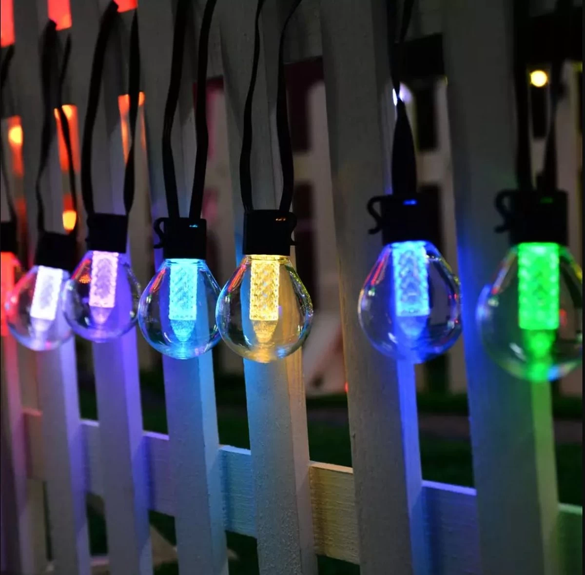 Lichtendirect- Smart Led - Lichtsnoer- 15 Meter- 25 Led Lampen- Met App Functie En Afstandsbediening- Tuinverlichting- Lichtsnoeren- Voor Buiten- Prikkabel- Buitenverlichting- Waterbestendig IP65- Prikkabel- Kerst Verlichting - Lichtslinger 8 Lichtendirect- Smart Led - Lichtsnoer- 15 Meter- 25 Led Lampen- Met App Functie En Afstandsbediening- Tuinverlichting- Lichtsnoeren- Voor Buiten- Prikkabel- Buitenverlichting- Waterbestendig IP65- Prikkabel- Kerst Verlichting - Lichtslinger - Afbeelding 6