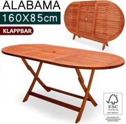 Merkloos Tuintafel Acaciahout - 160x85x75cm - FSC-gecertificeerd -Philips Hue Winkel 1200x1180 3