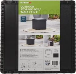 Merkloos Bijzettafel - Tuintafel - Opslagbox - Terrasbox - 2 In 1 Opbergbox - Kussenbox - Tuin Opslag - Weerbestendig -Philips Hue Winkel 1200x1180 4