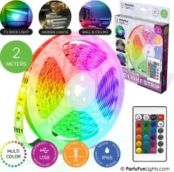 PartyFunLights - LED Strip - Multi-Color RGB - Werkt Op USB - 2 Meter -Philips Hue Winkel 1200x1180 9