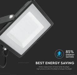 V-tac VT-100-B LED Schijnwerper - 100 W - 8000 Lm - 6400K - Zwart 31 V-tac VT-100-B LED Schijnwerper - 100 W - 8000 Lm - 6400K - Zwart -Philips Hue Winkel 1200x1181 5