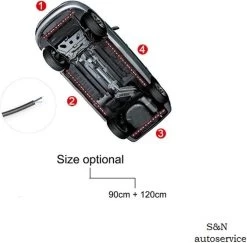 Merkloos Auto Led Verlichting - Underglow Led Strip Licht -Mobiele App - 12V -Philips Hue Winkel 1200x1182 8