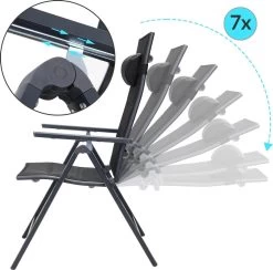 Casaria Tuinstoel Aluminium - 2 Stuks Inklapbaar - Antraciet 26 Casaria Tuinstoel Aluminium - 2 Stuks Inklapbaar - Antraciet -Philips Hue Winkel 1200x1183 1