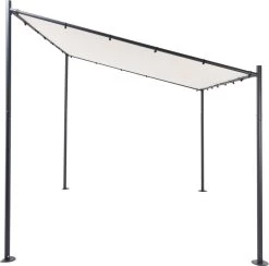 SORARA® Milano Overkapping / Paviljoen - Zand - 285 X 400 Cm. 19 SORARA® Milano Overkapping / Paviljoen - Zand - 285 X 400 Cm. -Philips Hue Winkel 1200x1186