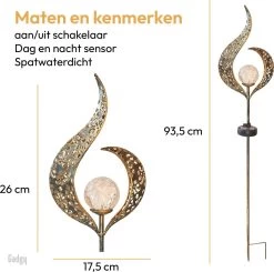 Gadgy Solar Flame Lamp Met Grondspies – Solar Tuinverlichting Set 2 St. - Tuinverlichting Op Zonneenergie Buiten – Led Buitenverlichting Met Sensor - Tuinfakkel - Tuinsteker - Brons Kleurig Metaal 17 Gadgy Solar Flame Lamp Met Grondspies – Solar Tuinverlichting Set 2 St. - Tuinverlichting Op Zonneenergie Buiten – Led Buitenverlichting Met Sensor - Tuinfakkel - Tuinsteker - Brons Kleurig Metaal -Philips Hue Winkel 1200x1189 14