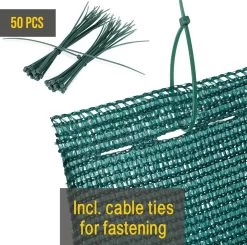 Sol Royal Zichtbreeknet Groen SG 80 Balkonscherm Zichtdoek 1000x100cm - Omheining 165 G/m² - Balkondoek Tuinnet Zonwerend HDPE - Inclusief Kabelbinders 15 Sol Royal Zichtbreeknet Groen SG 80 Balkonscherm Zichtdoek 1000x100cm - Omheining 165 G/m² - Balkondoek Tuinnet Zonwerend HDPE - Inclusief Kabelbinders -Philips Hue Winkel 1200x1190 29