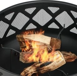 Bali Outdoors BBQ Vuurgrill -Vuurschaal - 61.8cm - Tuinhaard - Houtskool BBQ Grill -Philips Hue Winkel 1200x1195 32