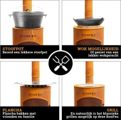 BonFeu Bongiano LP Roest Tuinhaard - L 30 X B 30 X H 153 Cm - Cortenstaal - Bruin - Tuinhaard - Terrasverwarming - Terrasverwarmers - Tuinkachel - Terraskachel - Houtkachel - Kachels 14 BonFeu Bongiano LP Roest Tuinhaard - L 30 X B 30 X H 153 Cm - Cortenstaal - Bruin - Tuinhaard - Terrasverwarming - Terrasverwarmers - Tuinkachel - Terraskachel - Houtkachel - Kachels -Philips Hue Winkel 1200x1196 13