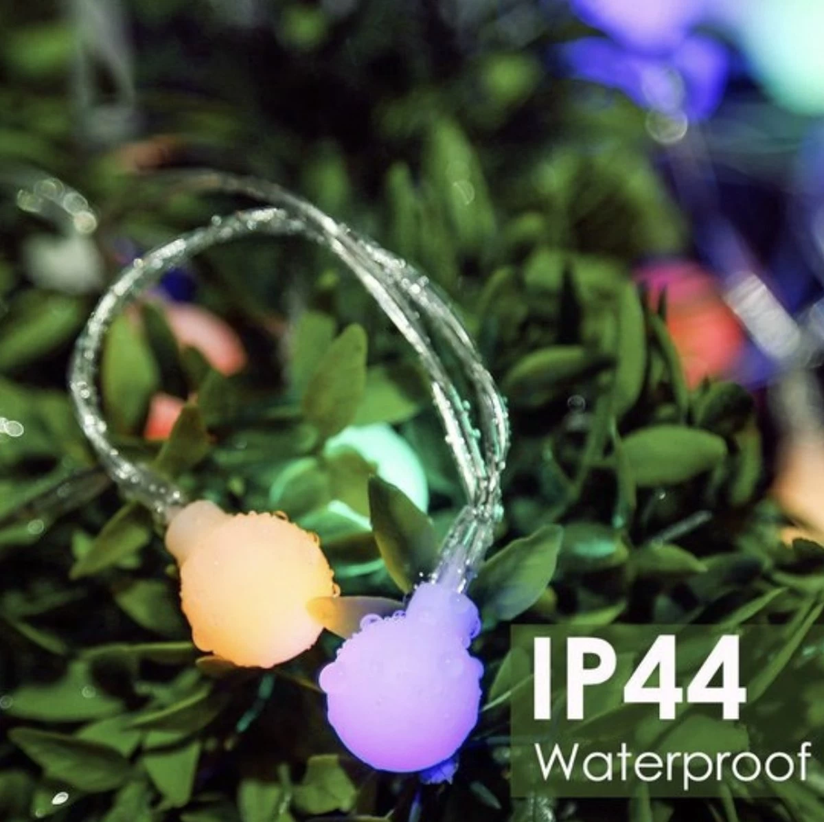 Merkloos Gekleurde Feestverlichting - 50 Lampen - 15 Meter - Party Lights LED Voor Binnen Of Buiten - Lichtsnoer Buiten - Tuinverlichting - Partyverlichting - Lichtslinger - Buitenverlichting 4 Merkloos Gekleurde Feestverlichting - 50 Lampen - 15 Meter - Party Lights LED Voor Binnen Of Buiten - Lichtsnoer Buiten - Tuinverlichting - Partyverlichting - Lichtslinger - Buitenverlichting - Afbeelding 2