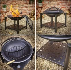 Gardebruk Vuurkorf Rond Ø 55 Cm – Incl. Pook & Vonkrooster – Zwart 22 Gardebruk Vuurkorf Rond Ø 55 Cm – Incl. Pook & Vonkrooster – Zwart -Philips Hue Winkel 1200x1197 34