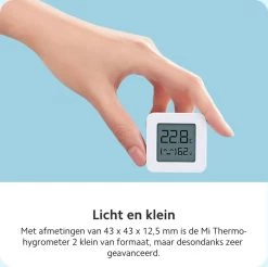Xiaomi Mijia | Thermometer | Hygrometer | Binnen| Inclusief Batterij | Bluetooth -Philips Hue Winkel 1200x1197 37