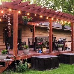 Merkloos Lichtsnoer Op Zonne-energie - Warm Wit - Tuinverlichting - Lichtslinger - 10M - Waterdicht - E27 Fitting - Warm Wit - Incl. 20 LED Lampen - Voor Binnen En Buiten - Solar Tuinverlichting -Philips Hue Winkel 1200x1198 33