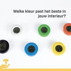 Tool Meister TM2 - Thermometer & Hygrometer - Luchtvochtigheidsmeter Voor Binnen/Koelkast - Zwart - Incl Batterijen -Philips Hue Winkel 1200x1198 54