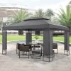 Paviljoen Lanciano Partytent 4x3x2,65 Cm Donkergrijs -Philips Hue Winkel 1200x1198 8