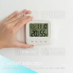 Thermometer En Hygrometer Met Batterijen - Digitale Luchtvochtigheidsmeter - Thermometer Binnen - 2 In 1 -Philips Hue Winkel 1200x1199 18