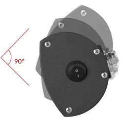 Monzana Infraroodstraler 3000W - 3 Standen Afstandsbediening - Zwart -Philips Hue Winkel 1200x1199 31