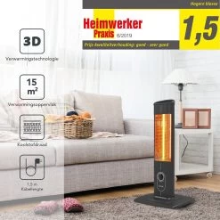 ICQN Infrarood Kachel, Terrasverwarmer, Elektrische Verwarming - 1500W - Voor Binnen En Buiten 14 ICQN Infrarood Kachel, Terrasverwarmer, Elektrische Verwarming - 1500W - Voor Binnen En Buiten -Philips Hue Winkel 1200x1199 35