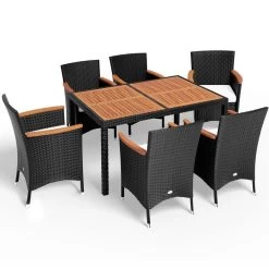 Deuba Polyrattan Tuinset Verona - 6 Stoelen + 1 Tafel Zwart 19 Deuba Polyrattan Tuinset Verona - 6 Stoelen + 1 Tafel Zwart -Philips Hue Winkel 1200x1200 1041