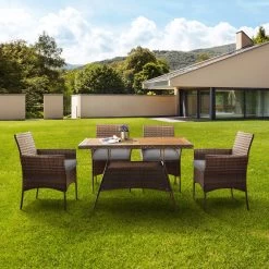 Teamson Home 5-Delig Diningset - Tuinset - Tuinmeubelen - Tafel En 4 Stoelen - Voor Maximaal 4 Personen - Massief Houten Tafelblad - Bruin - 244 X 132 X 84 (cm) 15 Teamson Home 5-Delig Diningset - Tuinset - Tuinmeubelen - Tafel En 4 Stoelen - Voor Maximaal 4 Personen - Massief Houten Tafelblad - Bruin - 244 X 132 X 84 (cm) -Philips Hue Winkel 1200x1200 1068