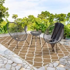 LifeGoods Acapulco Bistroset - 3-Delig - Tuinset Met Bijzettafel - Grijs 16 LifeGoods Acapulco Bistroset - 3-Delig - Tuinset Met Bijzettafel - Grijs -Philips Hue Winkel 1200x1200 1109