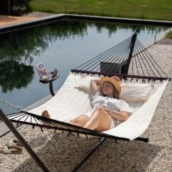 Vita5 Hangmat Met Standaard En Spreidstok – 2 Persoons – Incl. Bekerhouder - Afneembaar Kussen – Uv-bestendig – Beige 25 Vita5 Hangmat Met Standaard En Spreidstok – 2 Persoons – Incl. Bekerhouder - Afneembaar Kussen – Uv-bestendig – Beige -Philips Hue Winkel 1200x1200 111