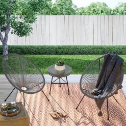 LifeGoods Acapulco Bistroset - 3-Delig - Tuinset Met Bijzettafel - Grijs 19 LifeGoods Acapulco Bistroset - 3-Delig - Tuinset Met Bijzettafel - Grijs -Philips Hue Winkel 1200x1200 1112