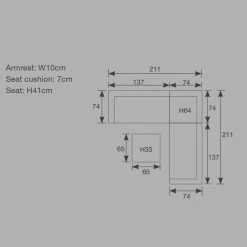 Garden Impressions Montana Loungeset - Organic Grey -Philips Hue Winkel 1200x1200 1162
