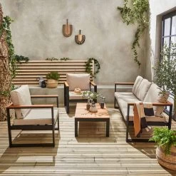 Loungeset 5 Plaatsen Van Aluminium En Eucalyptus – NAZCA – Antraciet Structuur, Lichtgrijs Kussens 17 Loungeset 5 Plaatsen Van Aluminium En Eucalyptus – NAZCA – Antraciet Structuur, Lichtgrijs Kussens -Philips Hue Winkel 1200x1200 1185